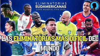 LAS ELIMINATORIAS más DIFÍCIL DEL MUNDO  ANÁLISIS DE LA TABLA DE POSICIONES [upl. by Vel]