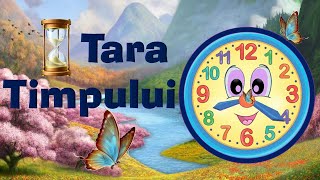 Tara timpului 🦋 ceasul zilele saptamanii lunile si anotimpurile 🦋 stiati ca 📚 [upl. by Navanod]