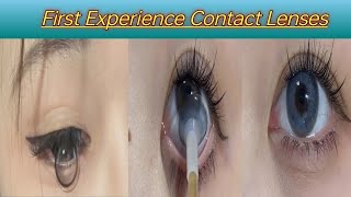 How To Take Out Contact Lenses Easily Unboxinghow to part contact lenses Beginners Tutorial [upl. by Nortal16]