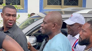 Eish Kennedy Agyapong leaves the vetting room ‘drilled’ tired amp couldn’t talk to the media [upl. by Lamaaj]