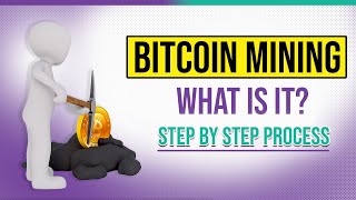 What is Bitcoin Mining Step By Step Process  Cryptela [upl. by Fleeman569]