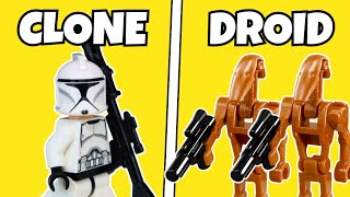 I Built EVERY Star Wars ARMY in LEGO [upl. by Klina]