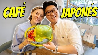 VISITANDO UN CAFÉ JAPONÉS con MI ESPOSA [upl. by Alejandra]