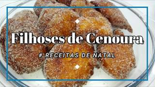 Como fazer Filhoses de Cenoura  Receitas da Li  Por Liliana Santos 25 [upl. by Catharine]