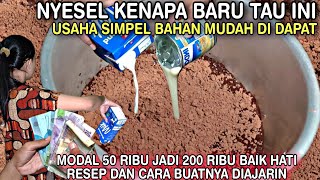 IDE USAHA ANAK MUDA KEKINIAN  MODAL 50rb BISA JADI 200 RIBU DARI 1 RESEP JUALAN BAHAN MUDAH DiCARI [upl. by Acherman]