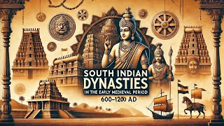 The South Indian Dynasties 650750 ad Pallavas  Pandyas  chalukyas bpscugcnetugcnethistory [upl. by Atnim]