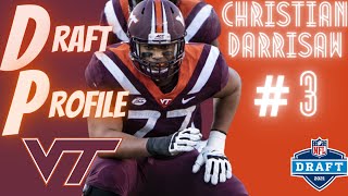 Christian Darrisaw Highlights  2021 NFL Draft [upl. by Buschi]