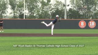 MIF Wyatt Baskin St Thomas Catholic High School Class of 2027 [upl. by Ok675]