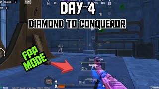 DAY 4 🇮🇳 DIAMOND TO CONQUEROR  FPP MODE  SAMSUNG A3A5A6A7J2J5J7S5S7S9A10A20A30A5 [upl. by Amyas]