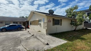 rent 300 20th St 5 West Palm Beach Price 1350 water included [upl. by Oakes167]