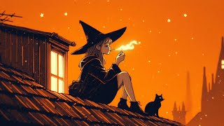 Aesthetic Halloween Lofi 🎃 Chill Autumn Lofi Hiphop amp Fall Lofi Hiphop Fall Lofi for Witches [upl. by Anahtor]