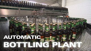 automatic bottling plant  Highspeed Filling  Machines and Industry [upl. by Ky51]