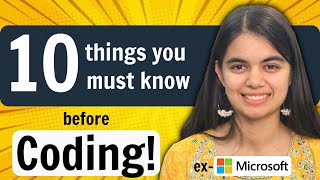 Watch this before you start Coding  10 Tips for Coders [upl. by Sula]