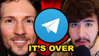 Telegram CEO Arrested [upl. by Ardnovahs]