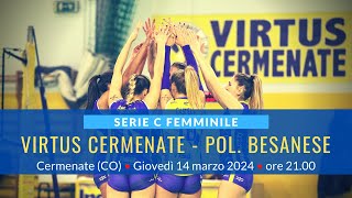 Serie C Virtus Cermenate  Polisportiva Besanese [upl. by Ahsier]