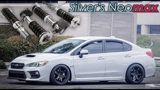 Installing Silvers Neomax Coilovers  2018 WRX [upl. by Perusse]