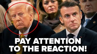 🤯Check out TRUMPs reaction This musical piece amazed everyone at the Notre Dame opening [upl. by Nikita]