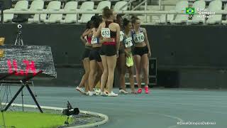 TROFÉU BRASIL DE ATLETISMO 2022  Vitória Rosa é campeã dos 100m rasos feminino [upl. by Quartus]