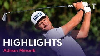 Adrian Meronk Round 1 Highlights  2022 Qatar Masters [upl. by Drusus]