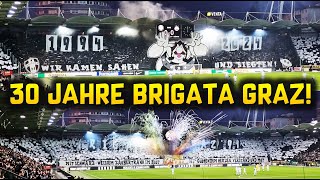 30 JAHRE BRIGATA GRAZ  SK Sturm Graz – SK Rapid 11 00 – 02112024 Bundesliga 202425 [upl. by Hancock]