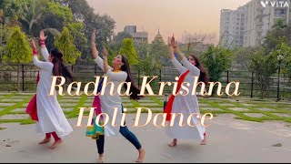 RadhaKrishna Song Holi Dance Niharika Manchanda’s choreography Holi Special Dance Cover [upl. by Arahas]