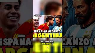 la españa de lamineyamal y carvajal ya es mas q argentina de messi y dibumartinez [upl. by Isaiah]