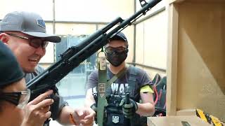 VFC AK74M GBB crazy test [upl. by Ronoh]