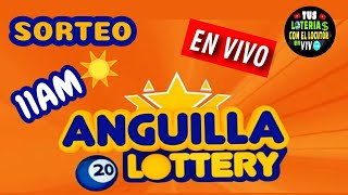 Sorteo ⭐Anguilla Lottery 11 de la Mañana en VIVO de hoy sabado 20 de abril del 2024 [upl. by Yderf]