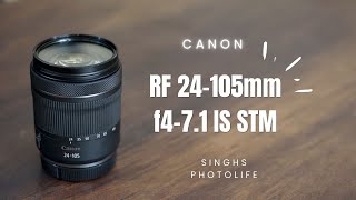 Canon RF 24 105mm f471 IS STM kit lens review II Punjabi Photographer II Singhsphotolife II [upl. by Intruok]