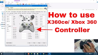 How to Use X360cexbox360 controller emulator [upl. by Dnana]