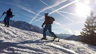 Die erste PistenSkitour  K2 Kranzbergroute in Mittenwald  Vlog 81 [upl. by Airres]