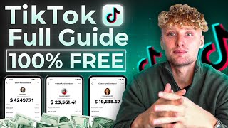 FREE GUIDE TO 10000 a Month W TIKTOK IN 2024 [upl. by Amikan861]