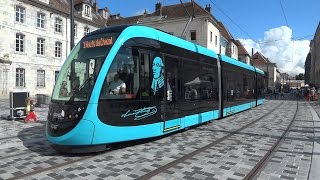 Tramway de Besançon  Premier jour [upl. by Francie]