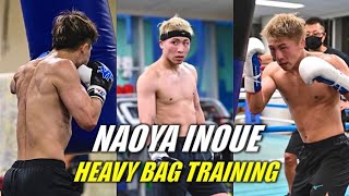 Naoya Inoue Heavy Bag Training [upl. by Mloclam]