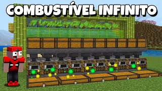 A MELHOR FARM DE CARVÃO INFINITO DO Legozin para Minecraft Bedrock 121 [upl. by Staw]