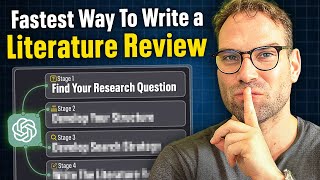 How To Automate Your Literature Review ETHICALLY Using ChatGPT Prof David Stuckler [upl. by Isabella]