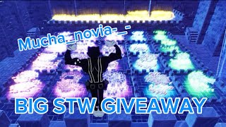 BIG STW GIVEAWAY 2mil stuff join up stwgiveaway joinup giveaway live 144traps [upl. by Ailemor670]