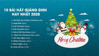 TOP 10 bài hát giáng sinh tiếng anh hay nhất  Học Tiếng Anh qua bài hát [upl. by Nixie]