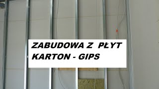 Zabudowa z płyt gipsowokartonowych sufity łazienka [upl. by Anaidiriv]