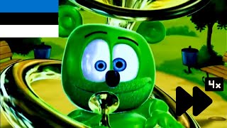 Kummipea Gummy Bear Estonian Fast Fast Fast [upl. by O'Gowan]