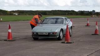 Redditch and District Car Club Autotest Throckmorton Airfield Oct 2016 [upl. by Aziaf]