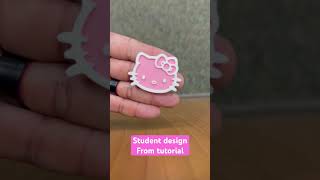 From a tinkercad tutorial hellokitty [upl. by Kelsey]