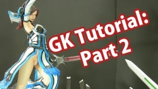 Garage Kit Tutorial Kit Modification  Painting [upl. by Avat]