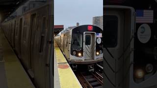 R160A1 M Train Leaving Lorimer St Ft R32 Operator [upl. by Beret]