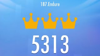 Piano Tiles 2  Endure 5313 score LEGENDARY WORLD RECORD 55k human limit [upl. by Ttebroc]