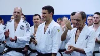 Royce Gracie amp Valente Brothers  Winter Belt Ceremony 2015 [upl. by Belak]