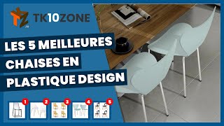 Les 5 meilleures chaises en plastique design [upl. by Tilford]