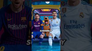 The Night Ronaldo Messi and Scooby Faced a Ghost  You Won’t Believe Who It Was shorts ronaldo [upl. by Lais189]