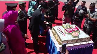 WOW  SURPRISE LUAR BIASA KAPOLDA SULSEL amp JAJARAN pada HUT TNI KE 73 di SULSEL [upl. by Oloap17]