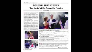 Behind the curtain of GVL Theatres Anastasia and more community news in Greenville SC [upl. by Nilorac]